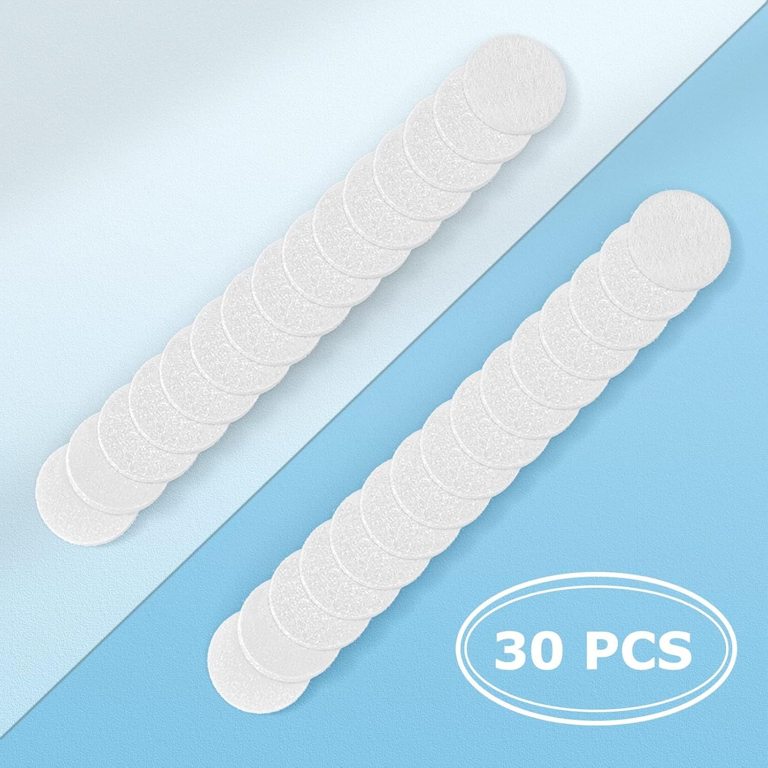 30 Pack Core Mini Aroma Pads Replacement or LEVOIT LV-H128 Essential Oil Replacement Aromatherapy Reill Pads Compatible with LEVOIT Core Mini/LV-H128 Air Puri-ier White