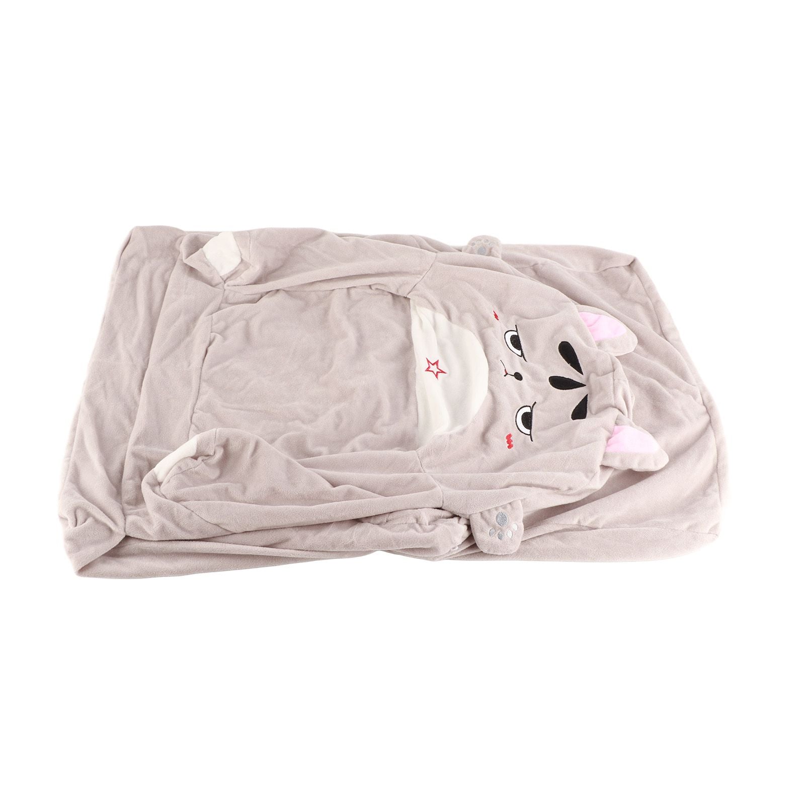 2 in 1 Foldable Children's Sofa Cushion Plush Sofa Cute Sofa Chair for Children