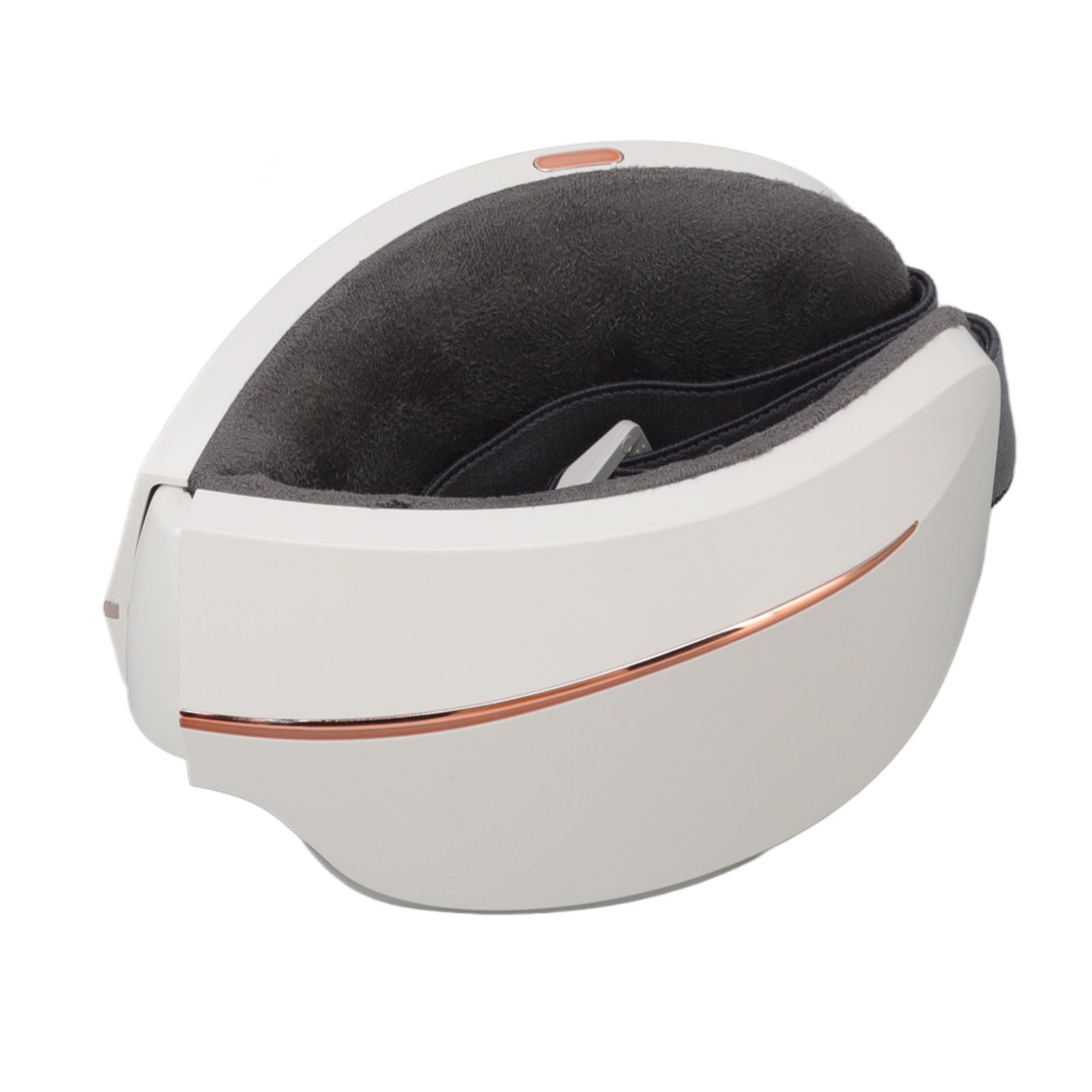 Eye Massager Smart Bluetooth Heating Vibration USB Charging Eye Massage Machine for Home Dorm White
