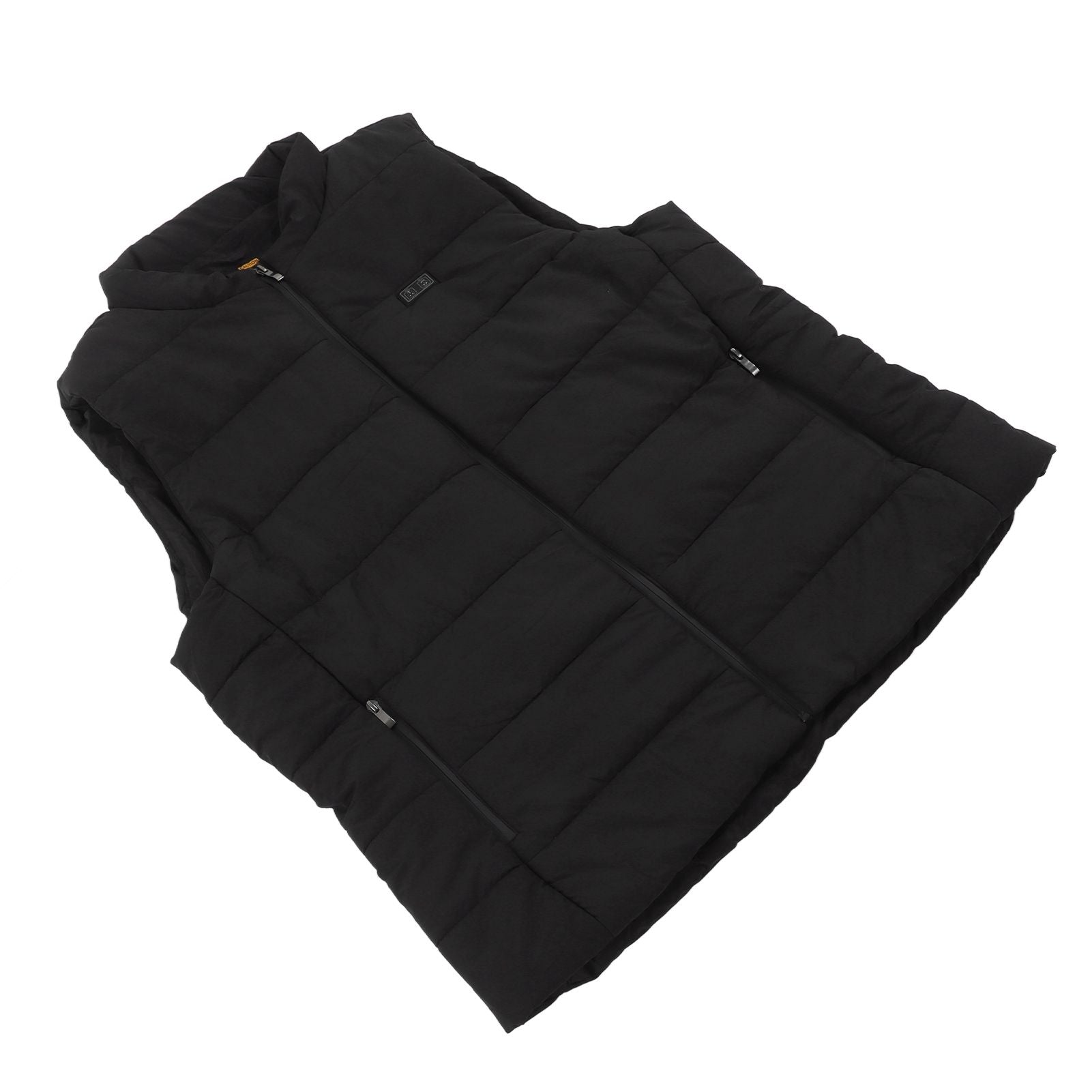 USB Heating Down Vest Dual Control Smart Electric Vest Men Women Winter Thermal Heated Vest M
