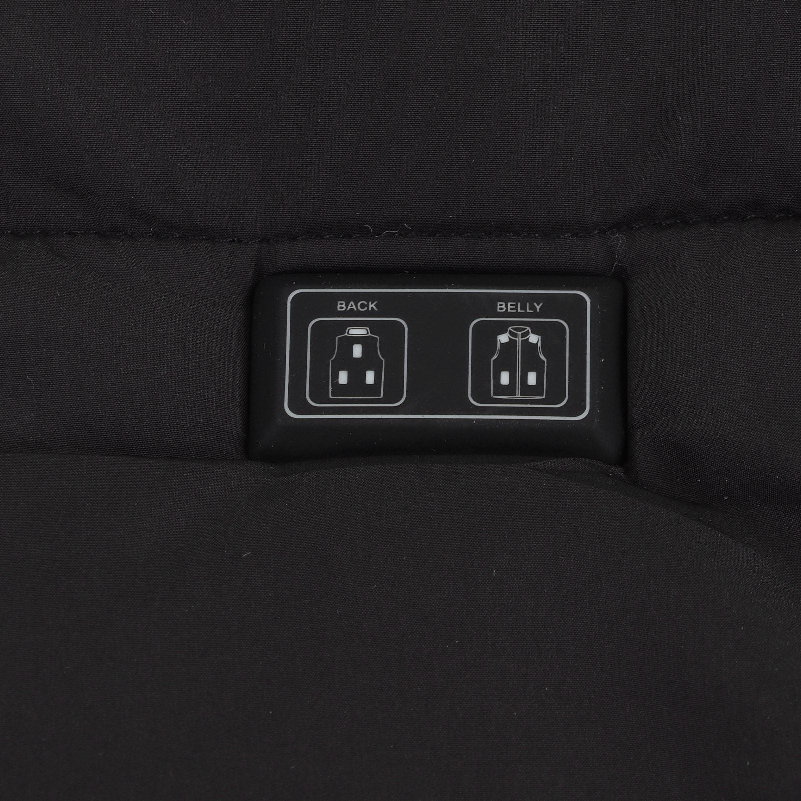 USB Heating Down Vest Dual Control Smart Electric Vest Men Women Winter Thermal Heated Vest M