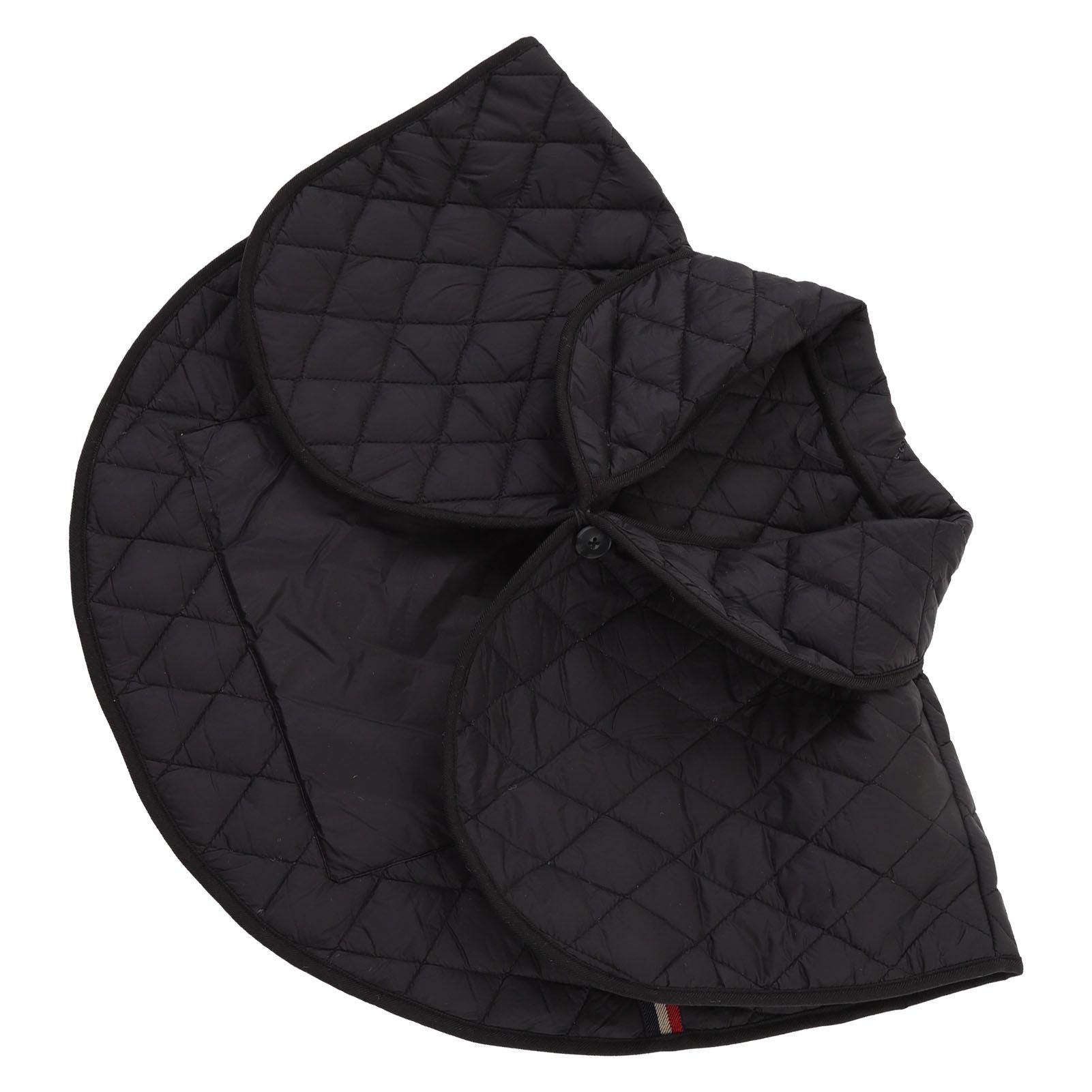 Shoulder Heating Pad Cold Proof Polyester Fiber USB Power Supply Unisex Electric Heated Shawl for Winter Black