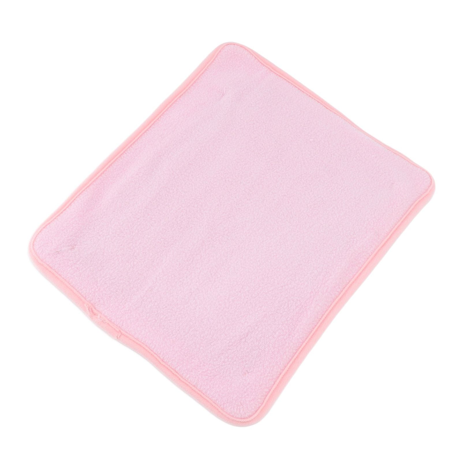 Portable USB Heating Pad Shoulder Neck Leg Waist Heating Pads with Multi Level Temperature Adjustment Timing Pink
