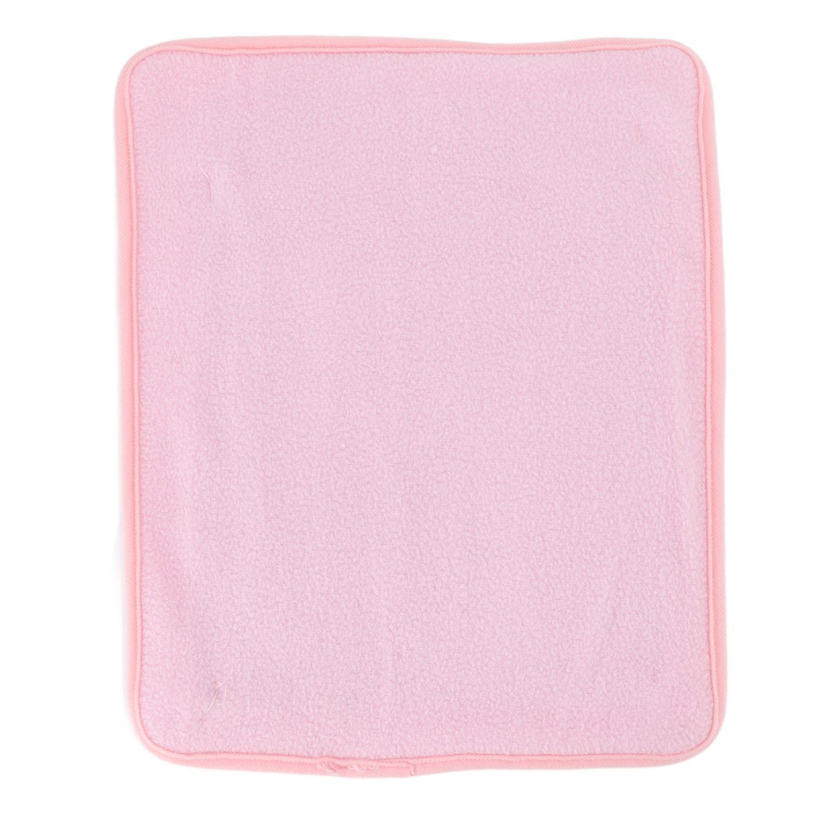 Portable USB Heating Pad Shoulder Neck Leg Waist Heating Pads with Multi Level Temperature Adjustment Timing Pink