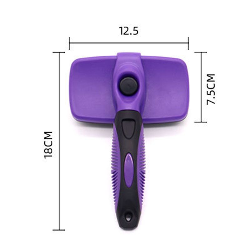 Self-Cleaning Pet Deshedding Brush – Large (Cats & Dogs)
